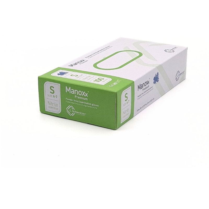 Manoxx® Premium Nitrilhandschuhe | 100 Stück - Dispoxx