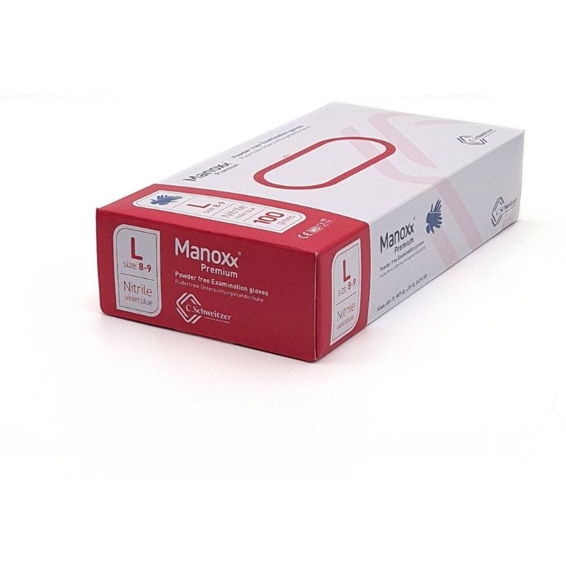 Manoxx® Premium Nitrilhandschuhe | 100 Stück - Dispoxx