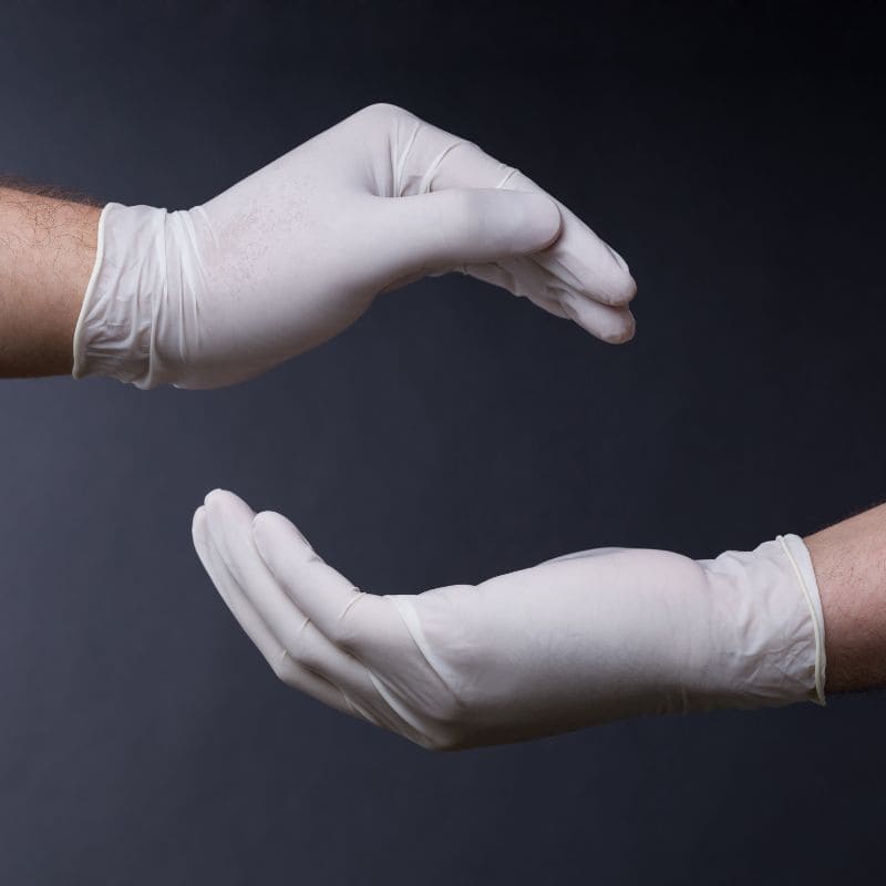 Manoxx® Premium Latexhandschuhe | 100 Stück - Dispoxx