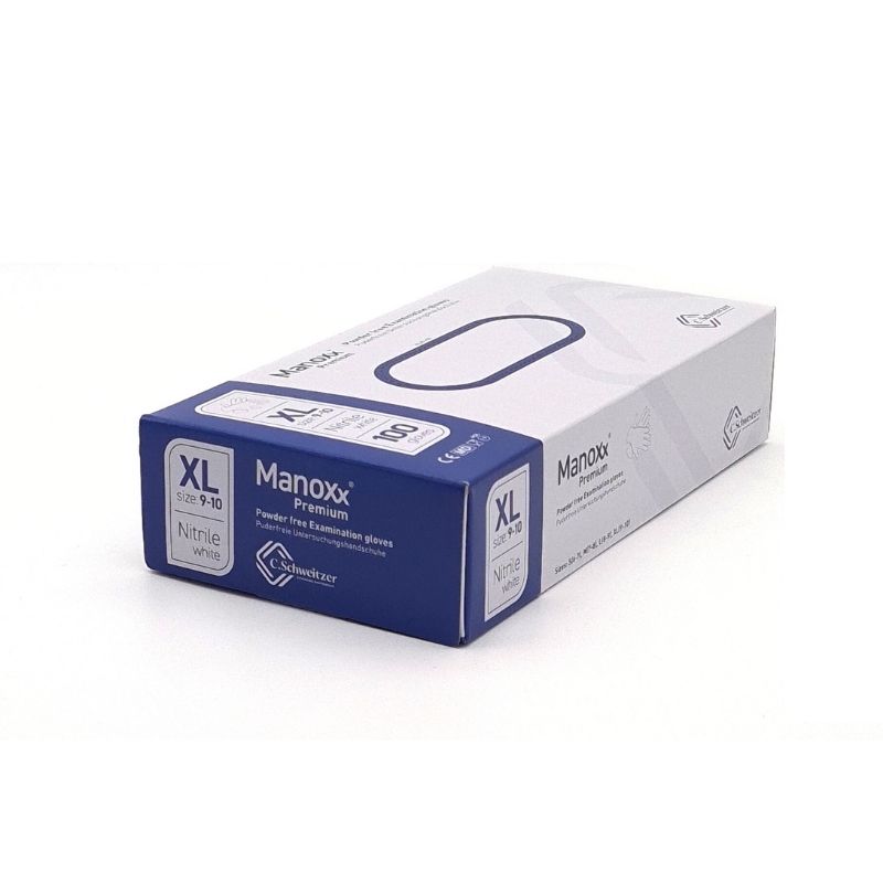 Manoxx® Premium Nitrilhandschuhe | 100 Stück - Dispoxx
