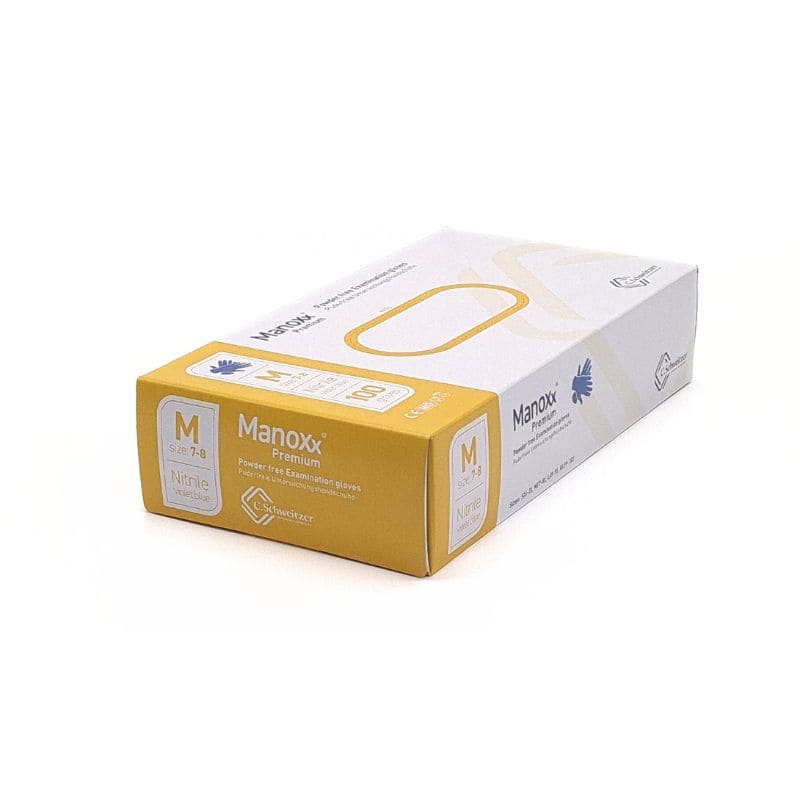 Manoxx® Premium Nitrilhandschuhe | 100 Stück - Dispoxx