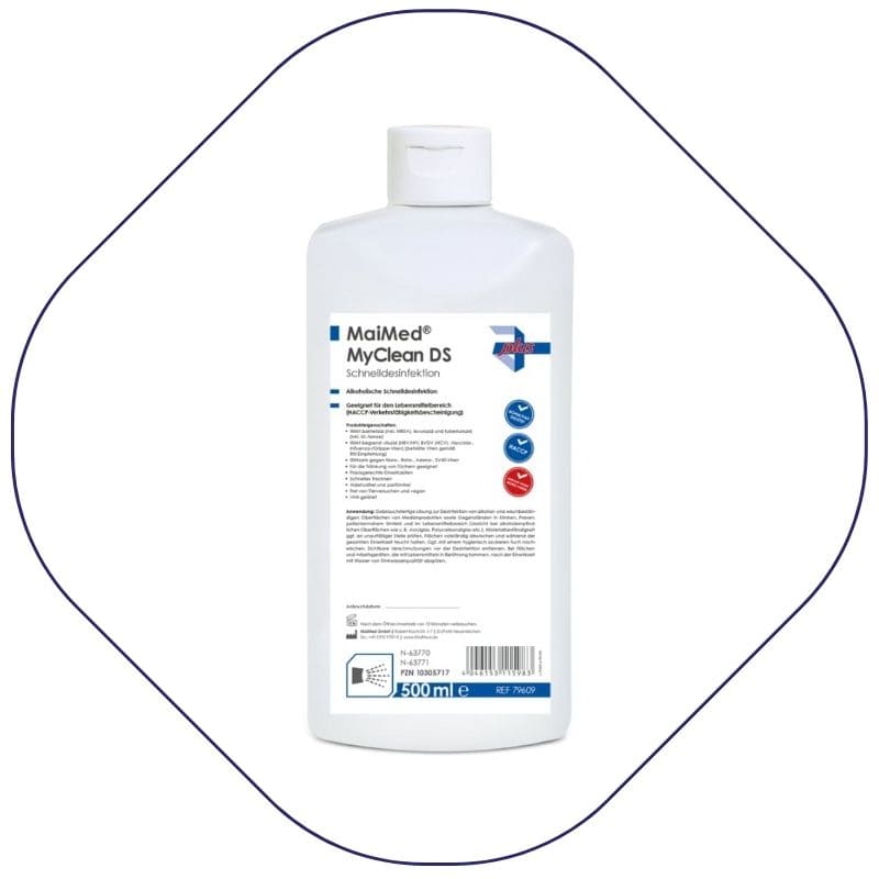 MaiMed MyClean® DS Schnelldesinfektion (neutral) - Dispoxx