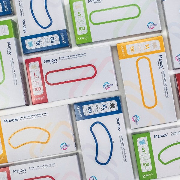 Manoxx® Premium Nitrilhandschuhe | 100 Stück - Dispoxx