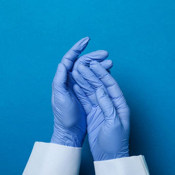 1 mal handschuhe Nitril Handschuhe 100 Stück - Einmalhandschuhe