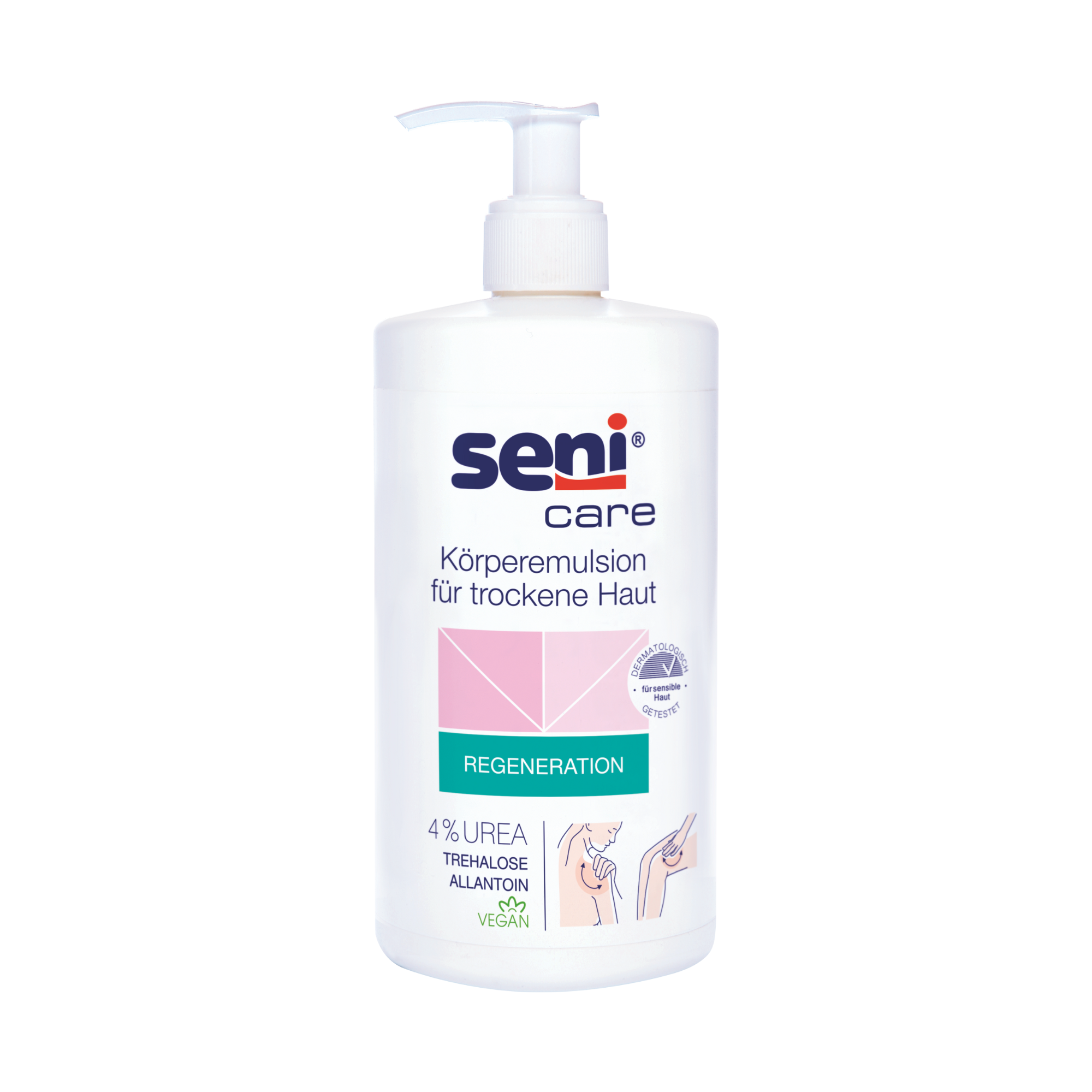 Seni Care Körperemulsion für trockene Haut mit 4% Urea