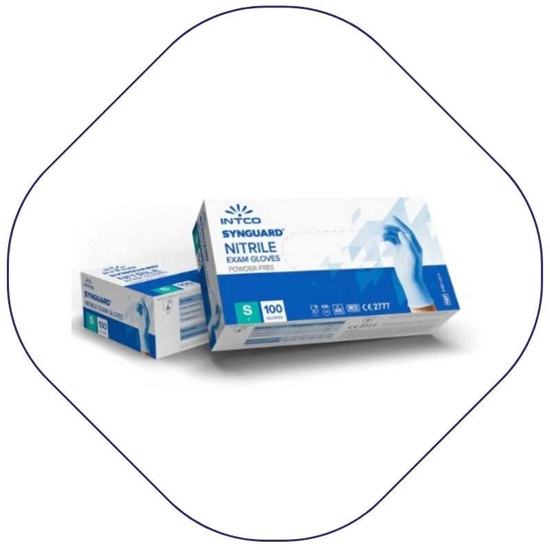 INTCO Synguard Nitril Medizinische Untersuchungshandschuhe - Dispoxx