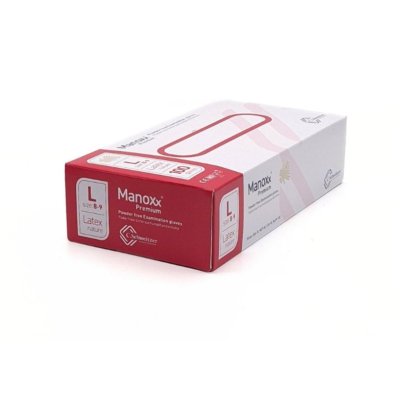 Manoxx® Premium Latexhandschuhe | 100 Stück - Dispoxx